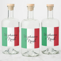 Italienska flaggfärger bröllop