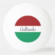 Italienska flaggfärger Efternamn Namn Anpassad 