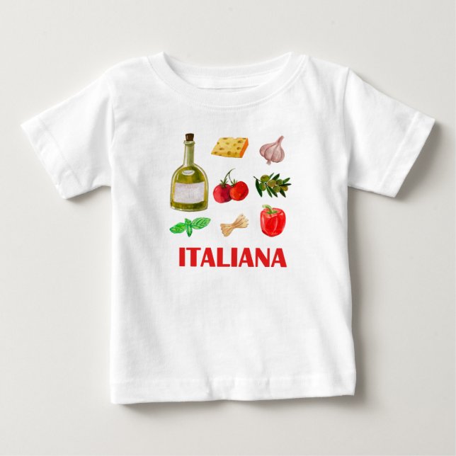 Italienska Flavor T Shirt (Framsida)