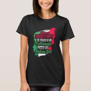 Italienska flickor för en Italien 1 T Shirt