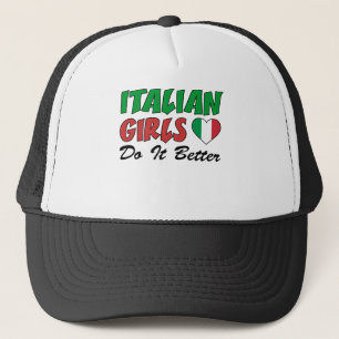 Italienska flickor gör det bättre keps