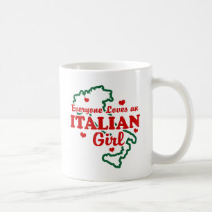 Italienska flickor kaffemugg