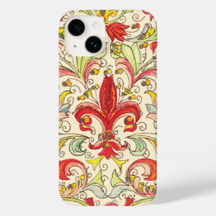 Italienska Florentine Fleur de Lis Mönster