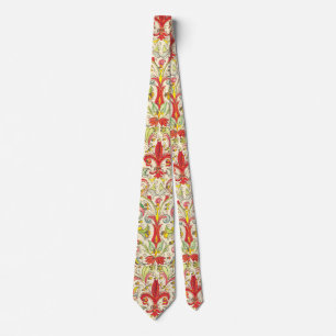 Italienska Florentine Fleur de Lis Mönster Slips