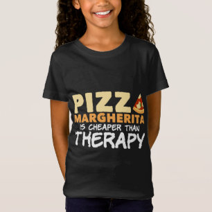 Italienska Food Joke Pizzeria Neapolitan Margherit T Shirt