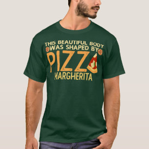 Italienska Food Joke Pizzeria Neapolitan Margherit T Shirt