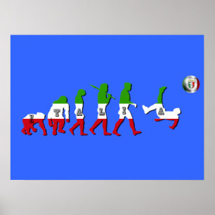 Italienska fotbollsgåvor från Calcio Poster