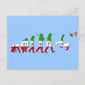 Italienska fotbollsgåvor från Calcio Vykort