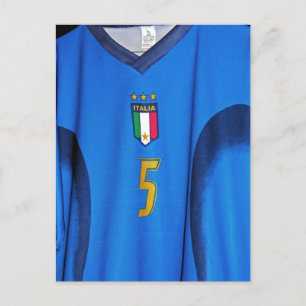 Italienska fotbollshirorien vykort