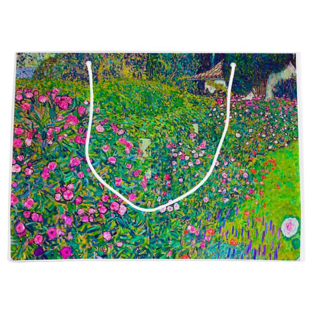 Italienska Garden, Gustav Klimt (Framsidan)