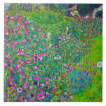Italienska Garden, Gustav Klimt Kakelplatta<br><div class="desc">Gustav Klimt (14 juli, 1862 - 6 februari 1918) var en österrikisk symbolmålare och en av de mest framstående medlemmarna i Wien Secession-rörelsen. Klimt noteras för målningar, murar, skisser och andra föremål d'art. Förutom hans verk, som innefattar anklagelser och porträtt, målade han upp landskap. Klimt var bland konstnärer från Wienutträdet...</div>