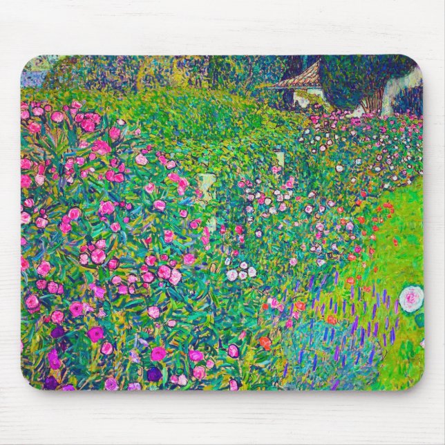 Italienska Garden, Gustav Klimt Musmatta (Framsidan)