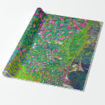 Italienska Garden, Gustav Klimt Presentpapper<br><div class="desc">Gustav Klimt (14 juli, 1862 - 6 februari 1918) var en österrikisk symbolmålare och en av de mest framstående medlemmarna i Wien Secession-rörelsen. Klimt noteras för målningar, murar, skisser och andra föremål d'art. Förutom hans verk, som innefattar anklagelser och porträtt, målade han upp landskap. Klimt var bland konstnärer från Wienutträdet...</div>