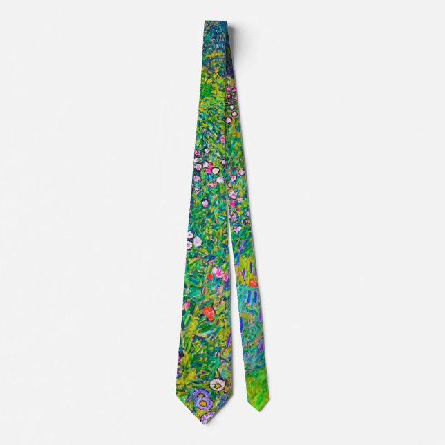 Italienska Garden, Gustav Klimt Slips (Framsida)