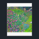 Italienska Garden, Gustav Klimt Vykort<br><div class="desc">Gustav Klimt (14 juli, 1862 - 6 februari 1918) var en österrikisk symbolmålare och en av de mest framstående medlemmarna i Wien Secession-rörelsen. Klimt noteras för målningar, murar, skisser och andra föremål d'art. Förutom hans verk, som innefattar anklagelser och porträtt, målade han upp landskap. Klimt var bland konstnärer från Wienutträdet...</div>