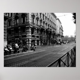 Italienska gatuplakat poster