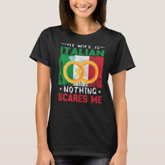 Italienska Giftermål Italien Roots Heritage, gift T Shirt