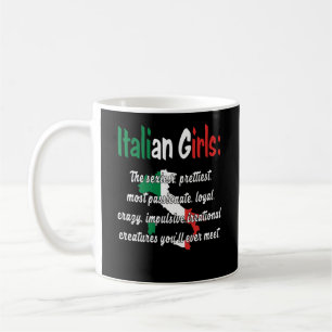ITALIENSKA GIRLS FUNNTION KAFFEMUGG