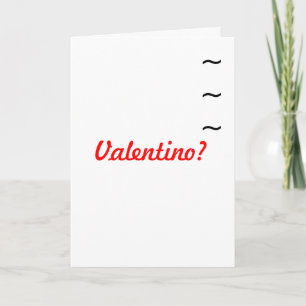 Italienska grabb valentin helgkort