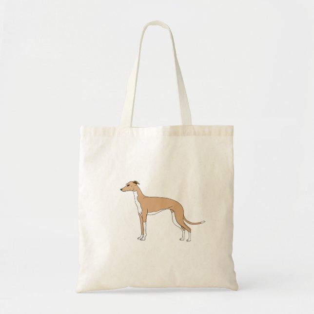 Italienska Greyhound - blå fawn Tygkasse (Framsidan)