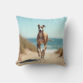 Italienska Greyhound Elegant Dekorativ kudde