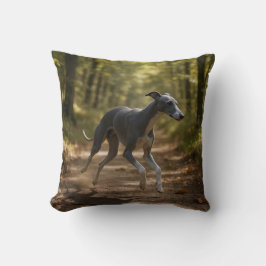 Italienska Greyhound Elegant Dekorativ kudde