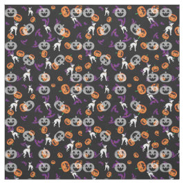 Italienska Greyhound Halloween Iggy Joann Fabric Tyg