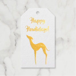 Italienska Greyhound Hund Elegant Silhouette Howli