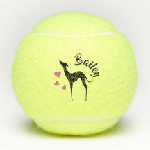 Italienska Greyhound hund silhouette Rosa hearts N
