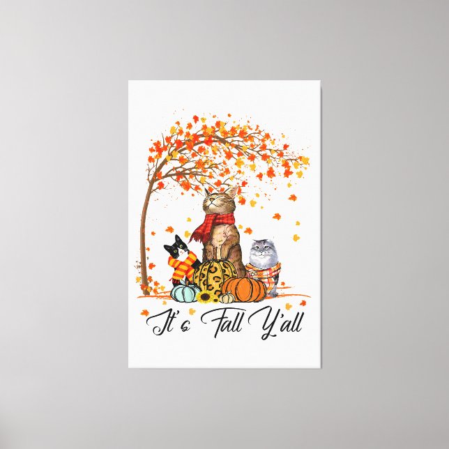 Italienska Greyhound Hund Thanksgiving Halloween Canvastryck (Framsida)