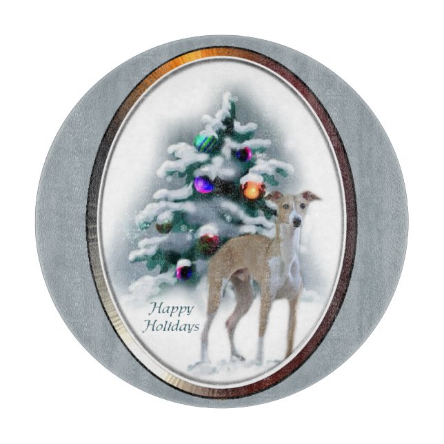 Italienska Greyhound-jul (Framsidan)