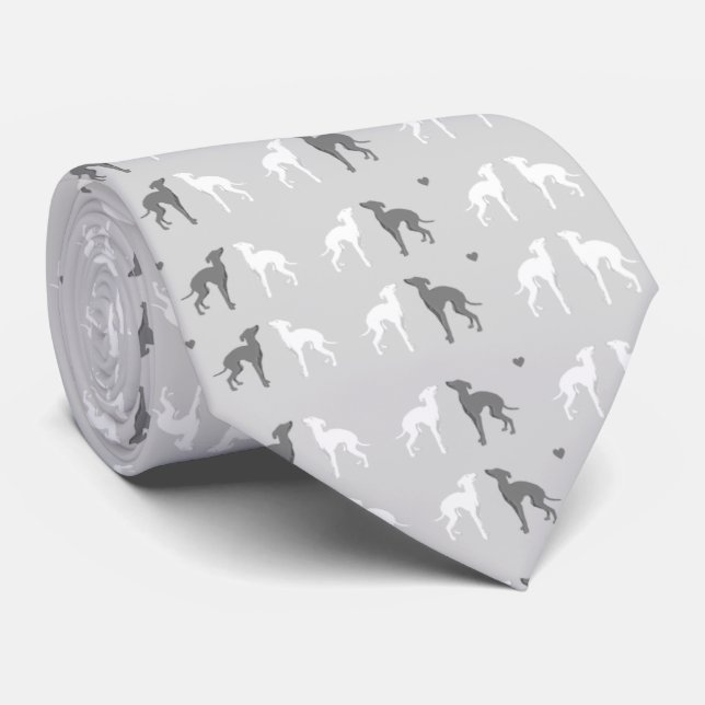 Italienska Greyhound Manar Tie Slips (Rullad)