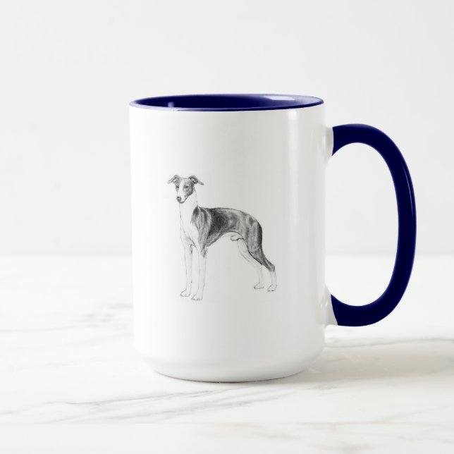 Italienska Greyhound Mugg (Höger)