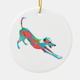 Italienska Greyhound Ornament
