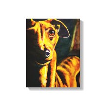 Italienska greyhound Painting