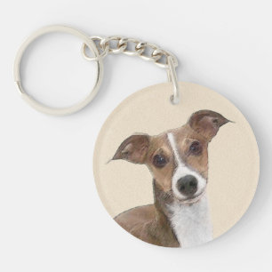 Italienska Greyhound Painting - Cute Original Hund