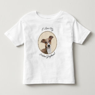 Italienska Greyhound Painting - Cute Original Hund T Shirt