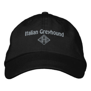 Italienska Greyhound Pappa-gåvor Broderad Keps