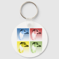 Italienska Greyhound Popart