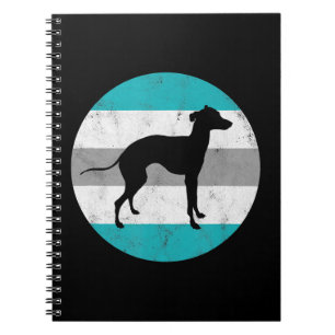 Italienska greyhound-presentkvinnor flickor anteckningsbok