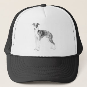 Italienska Greyhound Stil Truckerkeps