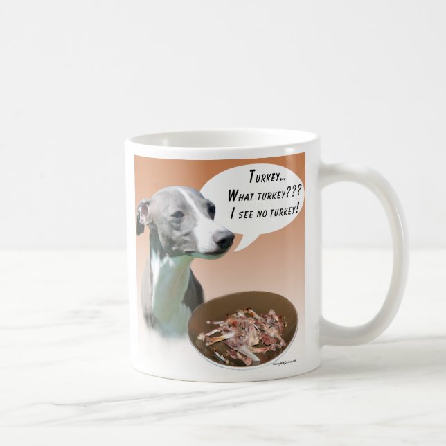 Italienska Greyhound Turkey Kaffemugg (Höger)