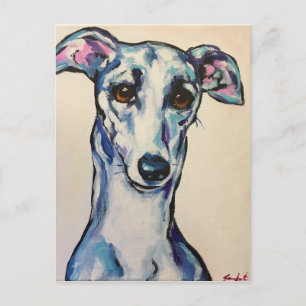 Italienska Greyhound Vykort