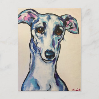 Italienska Greyhound Vykort