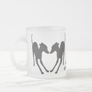 Italienska Greyhounds Frostad Glasmugg