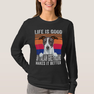 Italienska Greyhounds gör din livs Bra Vintage T Shirt