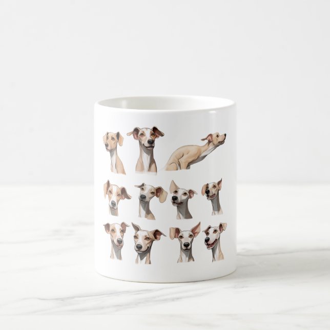 Italienska Greyhounds Kaffemugg (Center)