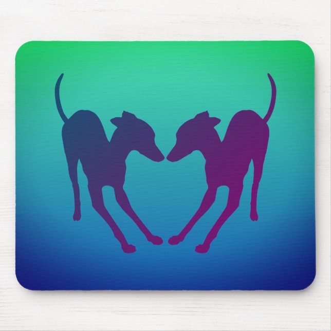 Italienska Greyhounds Playful IGs Musmatta (Framsidan)