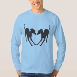 Italienska Greyhounds Spelar T Shirt