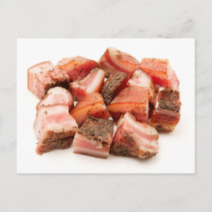 Italienska guanciale vykort